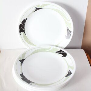Corelle Black Orchid Bread & Butter Plates 6 3/4" Set of 6